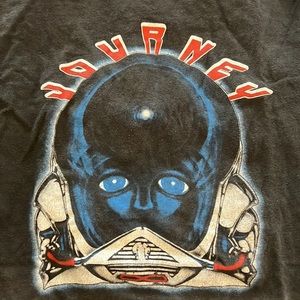 Authentic Vintage Journey band tshirt